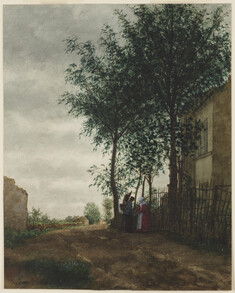Image for Two Figures beside a Country Road