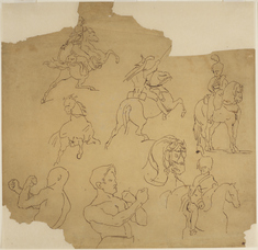 Image for Studies after Géricault