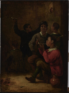 Image for Young Men Smoking in an Inn