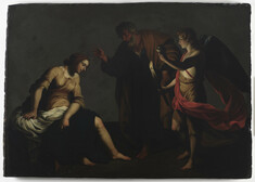 Image for Saint Agatha Attended by Saint Peter and an Angel in Prison