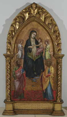 Image for The Virgin and Child with Saints and Angels