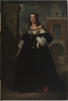 Image for Portrait of Margherita, Wife of Baldassare Vandergoes