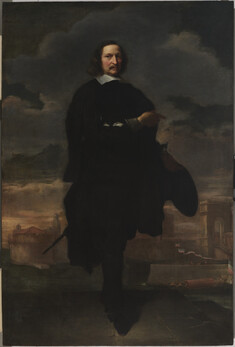 Image for Portrait of Baldassare Vandergoes before the Port of Ancona