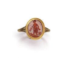 Image for Intaglio with Mercury Set in a Ring