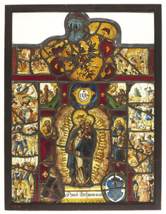 Image for Virgin and Child/figures/coat-of-arms