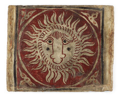 Image for Ceiling Tile (socarrat) with a Lion's Head