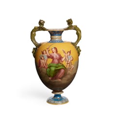 Image for Vase Depicting Justice and Theology