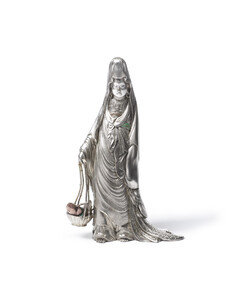 Image for Kannon with basket and a fish