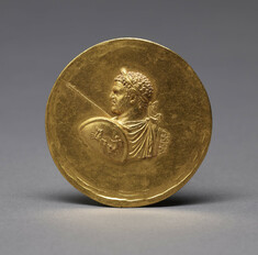 Image for Medallion with Roman Emperor Caracalla