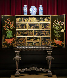 Image for Cabinet with Chinese and American Motifs