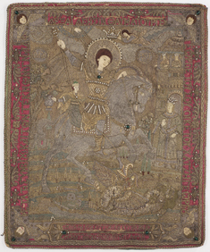 Image for Icon of Saint George Slaying the Dragon