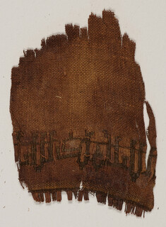 Image for Tiraz fragment with tapestry woven inscrition