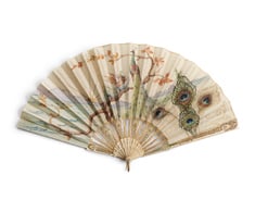 Image for Fan with Painted Decoration