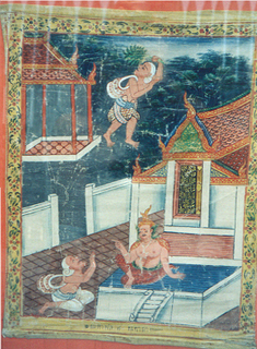 Image for Vessantara Jataka, Chapter 7: Jujaka Asks the Hermit Acchuta Where Vessantara is Staying