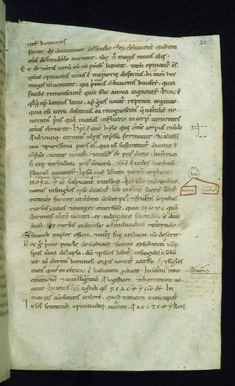 Image for Leaf from Commentarii in Somnium Scipionis: Marginal Diagram Gloss