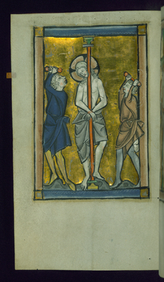 Image for Leaf from Psalter: Flagellation