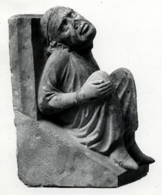 Bracket or Corbel of a Seated Man