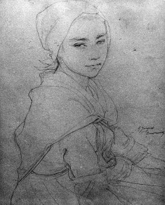 Breton Peasant Girl