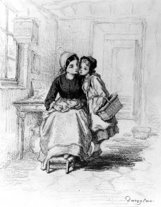 Interior with Mother and Daughter