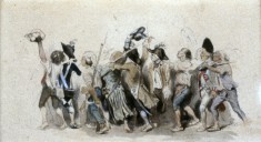 Departure of the Volunteers