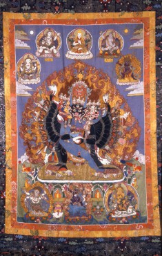 Vajrabhairava with Vajravetali