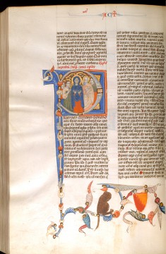 Leaf from Bentivoglio Bible