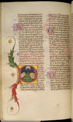 Leaf from Breviary