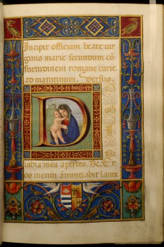 Initial D with Virgin and Child