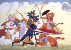 Kali Conquers Raktabija