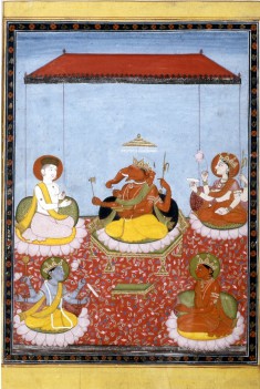 Ganesha Holds Court