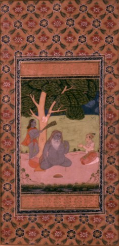 Single Leaf of Shah Sarmad and Prince Dara Shikoh