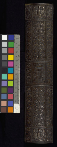 Silver binding, replica of Gospels of San Marco, Venice