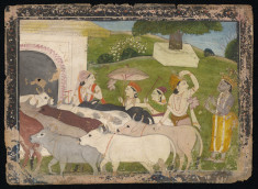 Krishna and the Cowherds