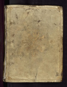 Binding from Book of Hours
