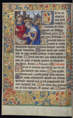 Leaf From Book Of Hours 183 The Walters Art Museum 183 Works