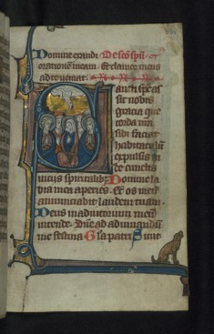 Initial S with Pentecost
