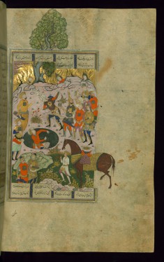 Rustam Rescues Bizhan from the Well
