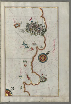 Map of the Coastline From Rovinj as Far as the Fortress of Porec