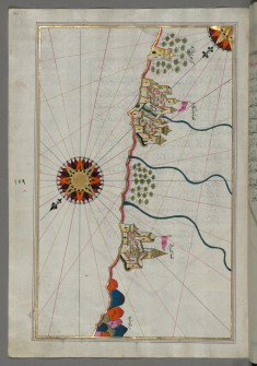Map of the Italian Coast South of Ancona as Far as the Town of Pescara