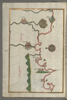 Map of the Anatolian Coast and the Cities Adana and Tarsus