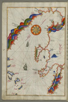Map of the Bay of Salonica