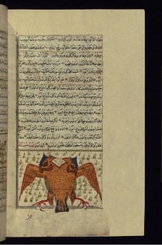 A Fabulous (Legendary) Bird Such as a Griffon or Simurgh