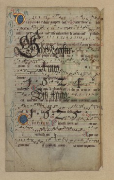 Leaf from a Sacramentary