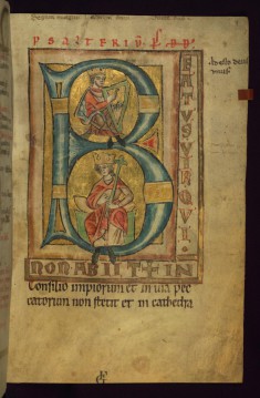Initial "B" with David Harping and Enthroned