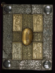Binding for the Mondsee Gospels and Treasure Binding with the Evangelists and Crucifixion