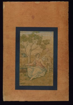 Single Leaf of the Virgin and Child