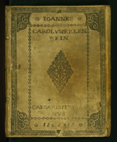 Liber Amicorum of Joannes Carolus Erlenwein