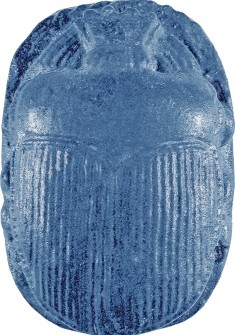 Centerpiece of a Winged Scarab