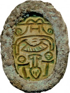 Scarab with "Udjat" Eyes
