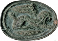 Scarab with Resting Griffon